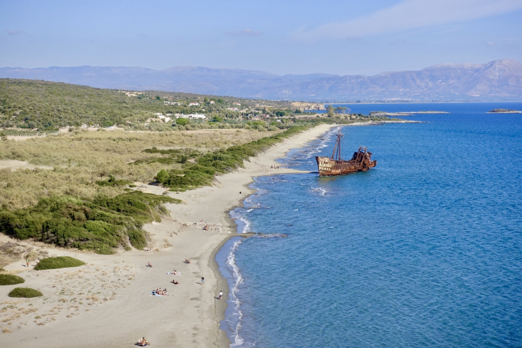 Dimitrios Shipwreck Valtaki Beach, Peloponnese/Greece Dimitrios Shipwreck Valtaki Beach, Peloponnese/Greece